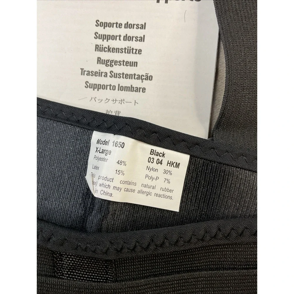 Back Support Belt Sz XL ProFlex Ergodyne Elastic Adjustable Removable Straps